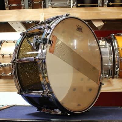 Pearl 6.5x14 Masters Studio Snare Drum in Bronze Sparkle image 5