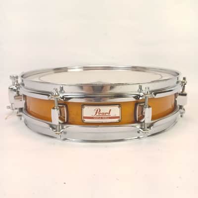Pearl 3x13"Maple-Shell Piccolo Snare Drum 8Lug Vintage90s Lever-Throw-Off Effect image 1