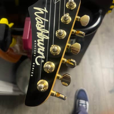 Washburn MG-70 Mercury Series 1992 - Vintage Sunburst image 5