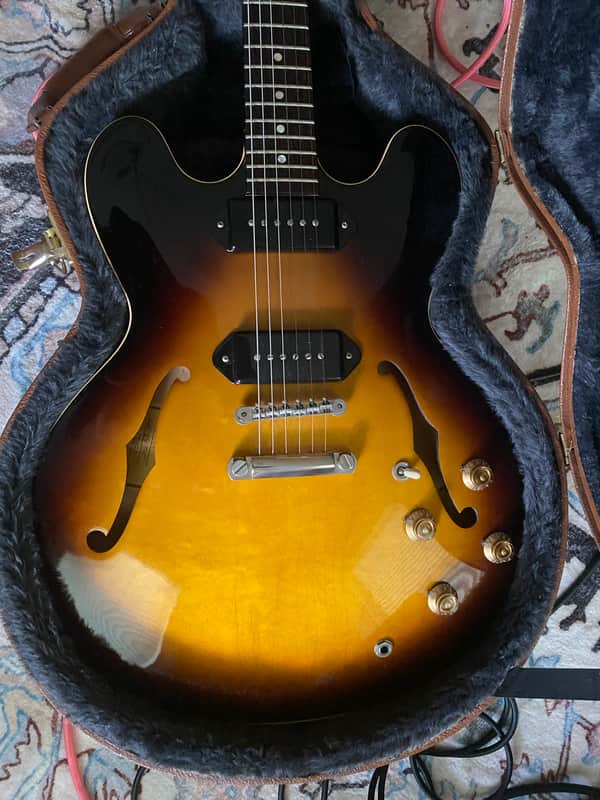 Gibson Memphis ES-335 Dot P-90 2019 - Vintage Burst image 1