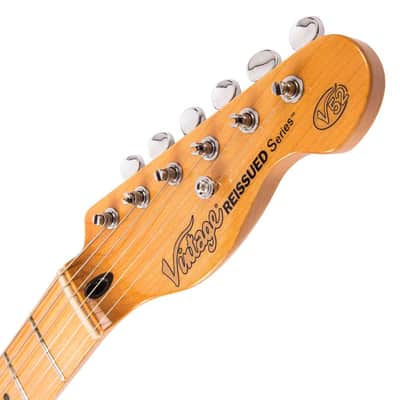 Vintage V52 ReIssued Electric Guitar ~ Butterscotch image 8