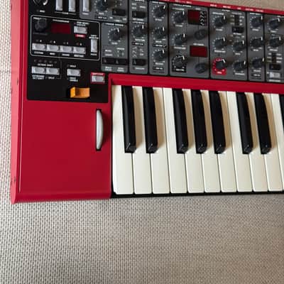 Nord Lead A1 49-Key 26-voice Polyphonic Synthesizer 2014 - 2022 - Red image 3