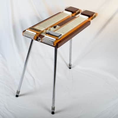Vintage 1952 Magnatone Lyric D8 Console Steel Guitar w/ Original Case image 13