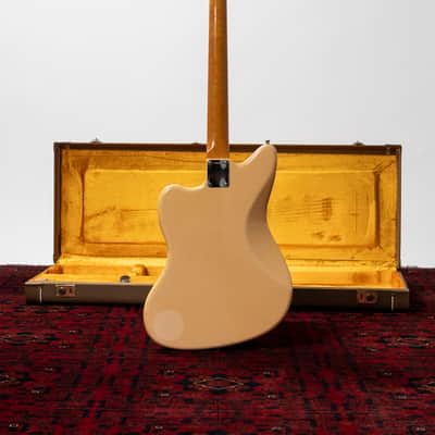 2000 Yamano Fender American Vintage '62 Jazzmaster, Matching Headstock, 100% original, Japan Exclusive, Shell Pink, OHSC, AVRI image 3