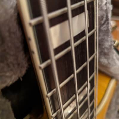 2015 D'ANGELICO EX-BASS - AMBER TIGER FLAME W/OHSC image 11