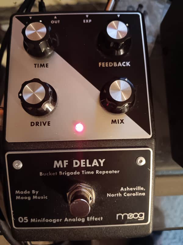 Moog Minifooger MF Delay v2 2010s - Black image 1