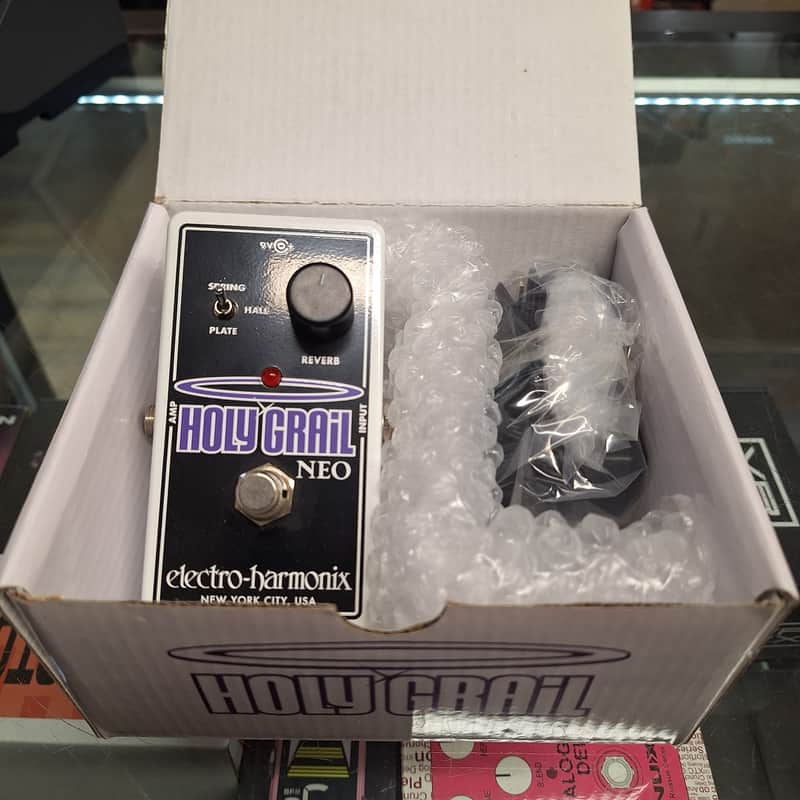 Electro-Harmonix Holy Grail Neo Reverb 2015 - Present - Black / Purple image 1