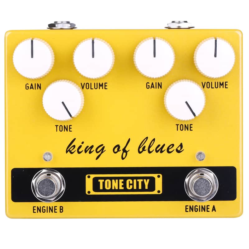 New Tone City King of Blues V2 Overdrive Guitar Effects Pedal image 1