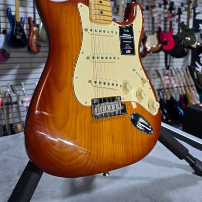 Fender American Professional II Stratocaster - Sienna Sunburst w/Maple FB + OHSC & PLEK*D #301 image 1