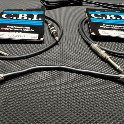 CBI Cables GA8Q-3 & GA3-3 Mid 90’s - Black image 8
