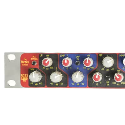 Rupert Neve Designs Portico 5033 Five Band EQ  Owned by Modest Mouse image 5