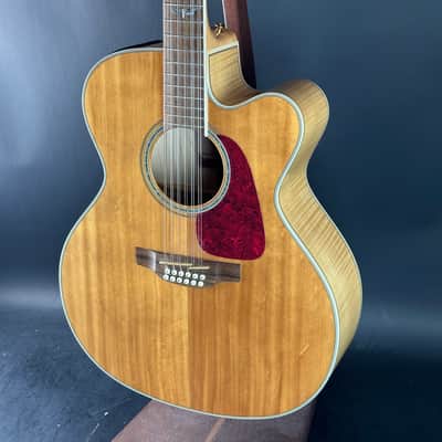 Takamine GJ72CE-12 NAT G70 Series 12-String Jumbo Cutaway Acoustic/Electric Guitar 2010s Natural Gloss image 3