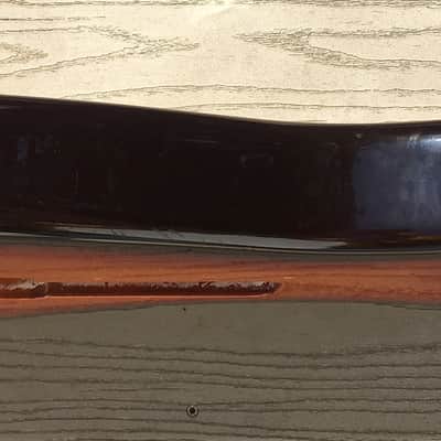1996 American Standard / Strat Plus Stratocaster Body. Classic black finish, 1990s USA part image 7