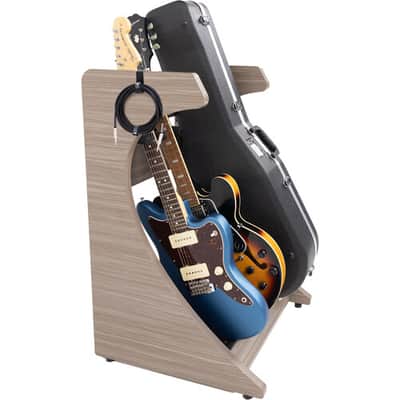 Gator Frameworks Elite Series 3 to 4-Space Guitar & Instrument Case Combo Rack Driftwood Grey Finish image 13