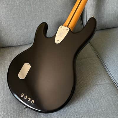 2023 Ernie Ball Music Man Retro 70’s Stingray Black -  8.5 pounds! image 10