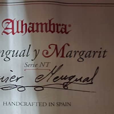 Alhambra Mengual y Margarit Serie NT classical guitar image 8