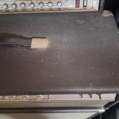 1970s Ampeg V-4 100-Watt Guitar Head with Reverb Serviced Vintage Tubes image 6