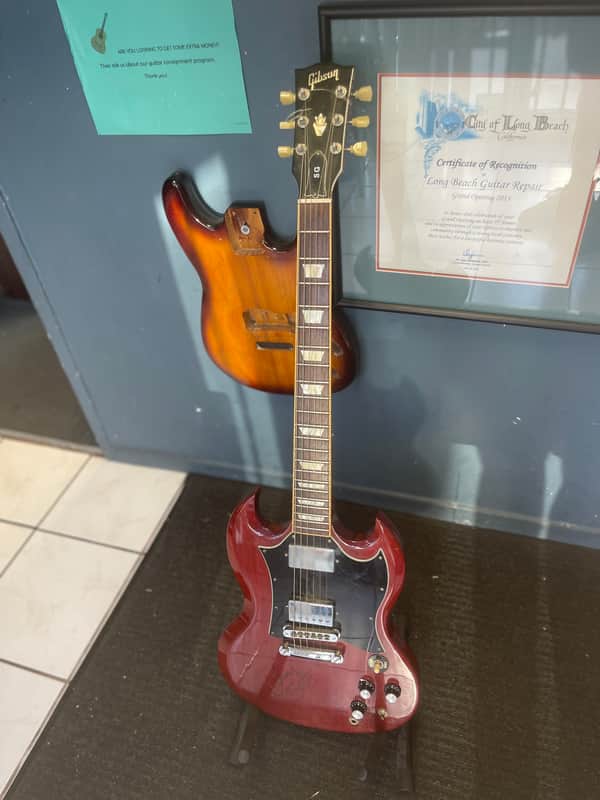 Gibson SG Standard 1991 - 2012 - Heritage Cherry signed by Dickey Betts image 1