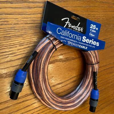 Fender California Series 25’ Clear Speaker Cable - FSC15425SS - 099-2514-030 2012 image 4