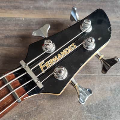 1990's Fernandes Japan FRB-40 PJ Revolver Bass (Purple | Reverb