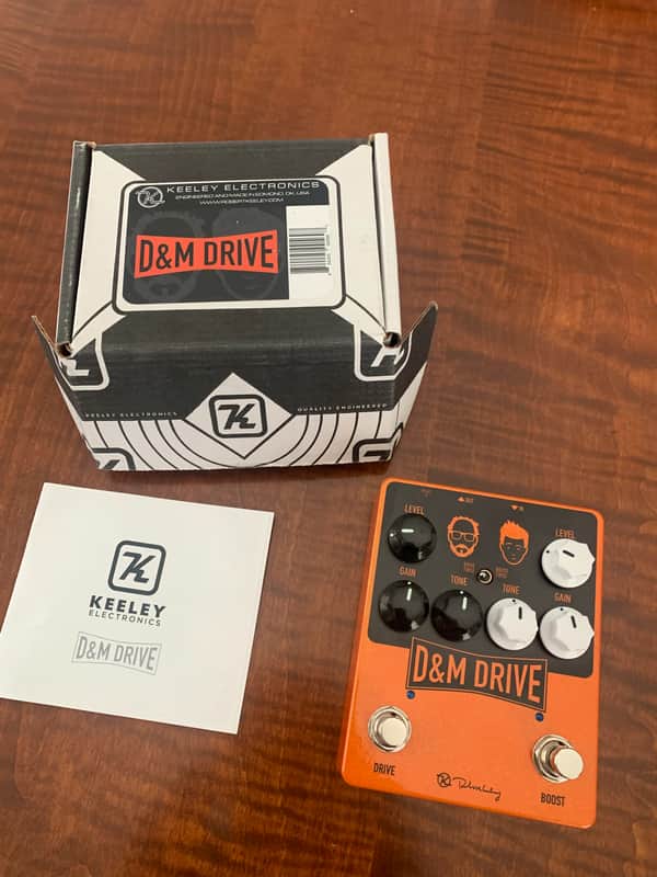 Keeley D&M Drive 2017 - Present - Orange image 1