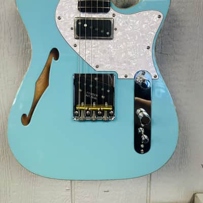 Fender Telecaster FSR Partscaster 2017-2026 - Daphne blue image 2