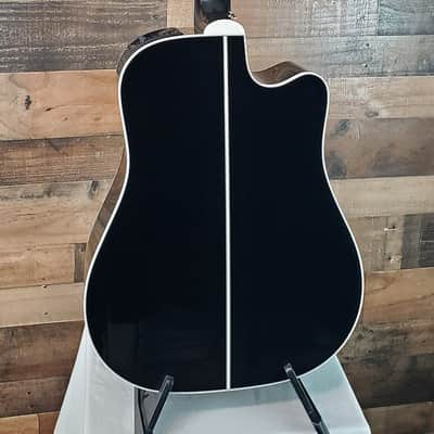 Takamine EF381DX Left-handed, 12-string, Black, Softcase, 909 FINISH BLEMISH image 8