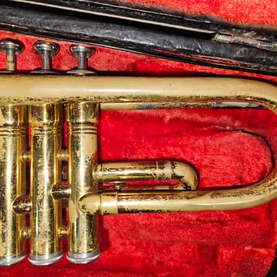 King Tempo 600 Trumpet, USA, with case & MP, Good Condition image 9