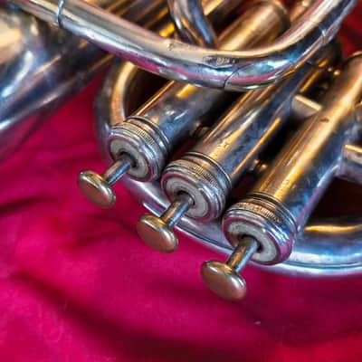 Besson Prototype Class A Euphonium / Saxhorn Early 20th century - Silver image 4