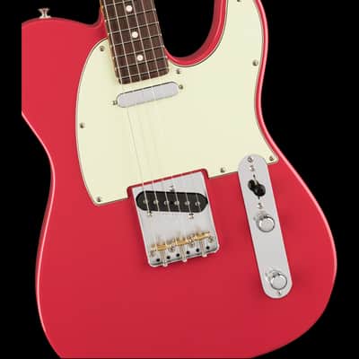 Fender American Professional Classic Telecaster Rosewood Fingerboard Faded Dakota Red With Gig Bag image 3