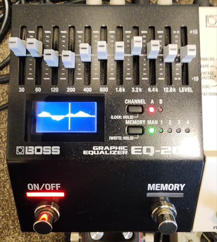 Boss EQ-200 Equalizer 2019 - Present - Black
