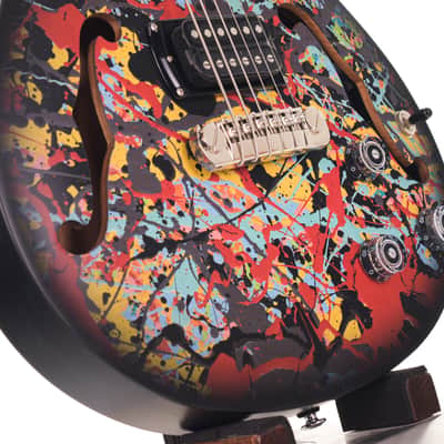 PRS SE Ed Sheeran Signature Hollowbody I Baritone 2026 Cosmic Splash 3028gr image 8