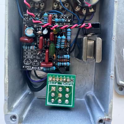 Monolith Grey Owl Fuzz – Boutique Silicon Overdrive/Fuzz – Articulate Muff-Style – Excellent image 7
