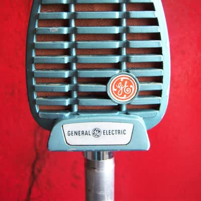 Vintage 1950's General Electric 97U20 / Shure 510C controlled reluctance microphone Hi Z w stand image 5