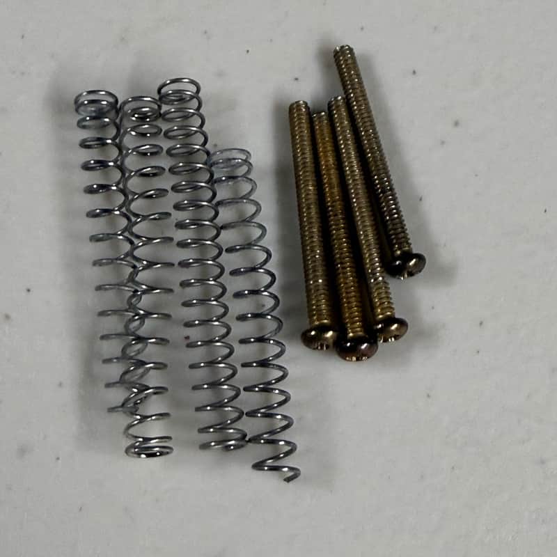 Gibson Humbucker Pickup Screws and Springs 1970's (M-587) image 1