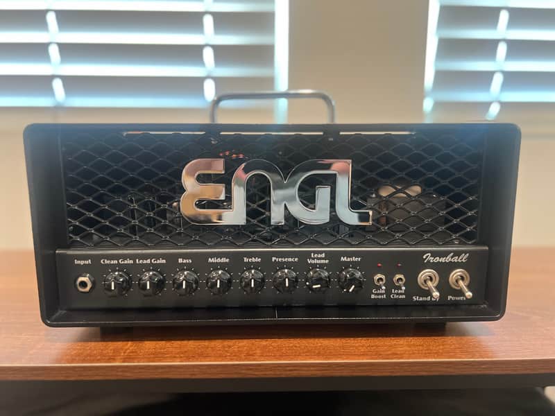 Engl Ironball Type E606 2-Channel 20-Watt Lunchbox Guitar Amp Head 2010s - Black Bild 1