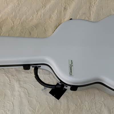 Patrick Mailloux spruce double top/ elevated fretboard/arm rest/sound port image 15