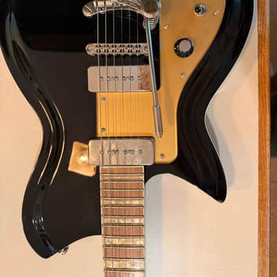 Rivolta Guitars Combinata VII Left-Handed with Pau Ferro Fretboard 2019 - Toro Black Metallic image 2