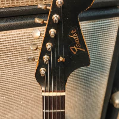 Fender Jaguar 1963 Black Refin with Matching Headstock image 3