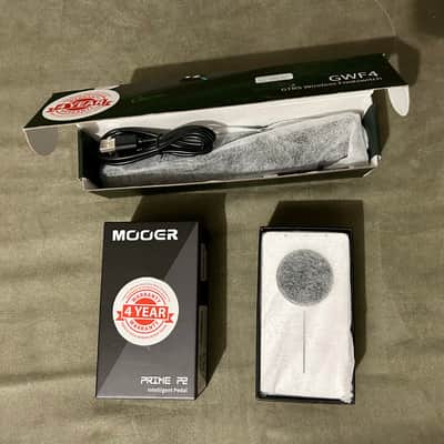 MOOER Prime P2 (White) & GWF4 Wireless Footswitch (Black) image 5