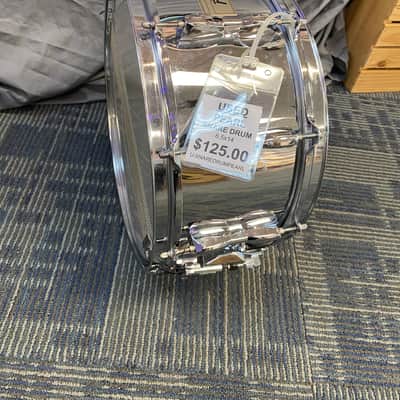 Pearl 6.5x14 Steel Shell Snare Drum w/ Stand image 4