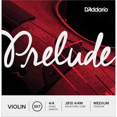 D'Addario Prelude J810 4/4M image 1