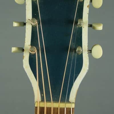 Silvertone Acoustic Harmony Made Two Tone Diamond guitar Rockabilly ! image 4
