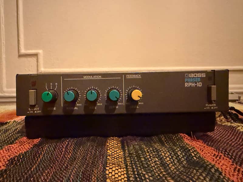 Boss RPH-10 Micro Rack Series Phaser 1985 - 1986 - Black