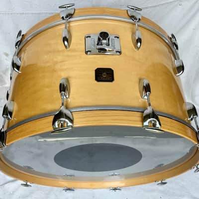 Gretsch USA Custom 26" x 14" Bass Drum 1980's  Square Badge - Maple - Natural - EXCELLENT image 11