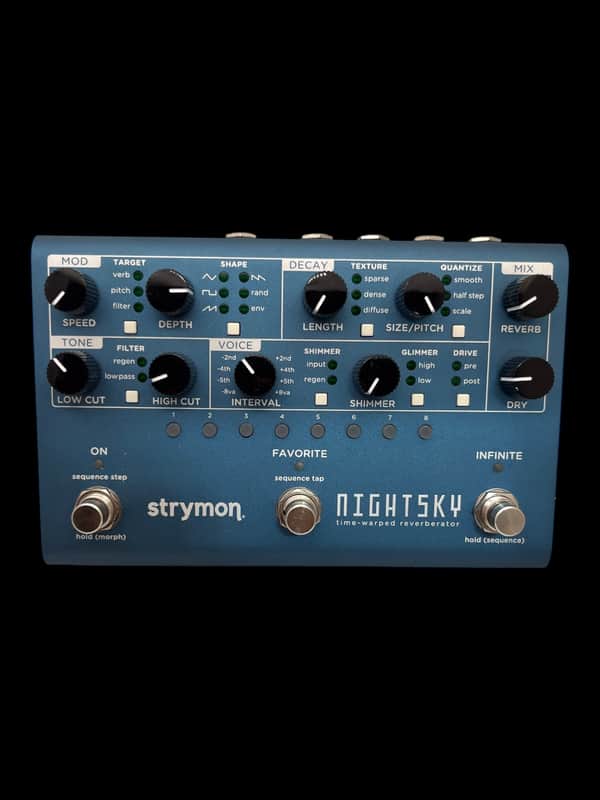 Strymon NightSky Time-Warped Reverberator 2020 - Present - Blue X7581 image 1
