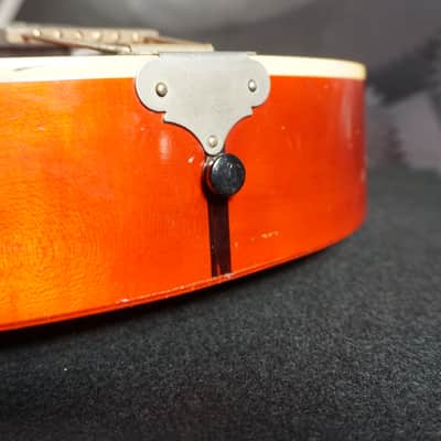 1960s Framus Archtop Acoustic – Sunburst – Made in Bavaria, Germany – Player Grade w/ Side Repair image 21