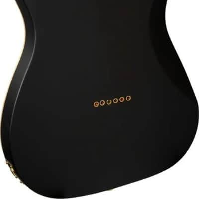 Michael Kelly Mod Shop 50 Duncan Electric Guitar, Maple Fingerboard, Black Wash image 3