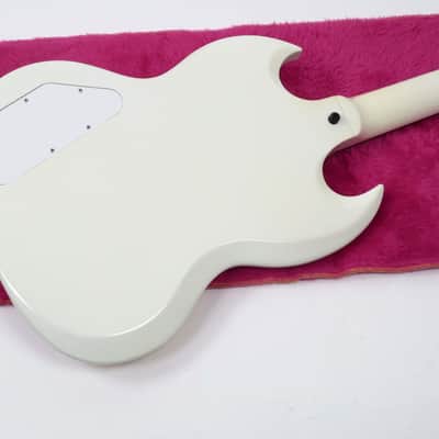 2013 Gibson SG Baritone Rare Limited Edition - Alpine White - Original Case & Paperwork - 27" Scale image 11