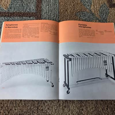 Vintage 1973 Premier Full-Line Drum Catalog! Rare, Original Case Candy, Paperwork! image 9